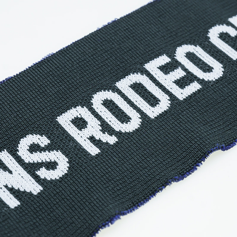 ফ্যাশন পলিয়েস্টার স্প্যানডেক্স লেটার জ্যাকার্ড পাঁজর পোশাক ফ্যাব্রিক